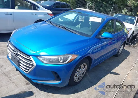 2017 Hyundai Elantra Se z USA, uszkodzony, nr VIN KMHD74LF6HU314871